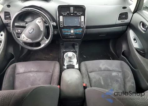 2014 Nissan Leaf S из США, поврежденный, VIN 1N4AZ0CP1EC338652